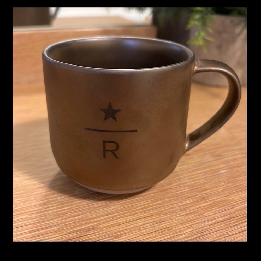 Starbucks Reserve 8oz bronze Mug (NEW)